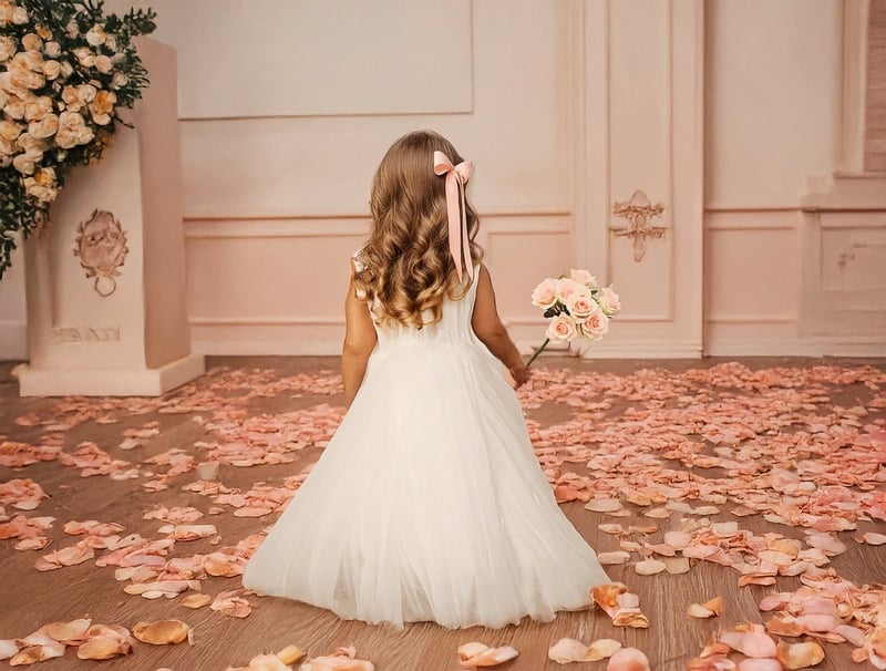 Celestial-themed wedding dress
